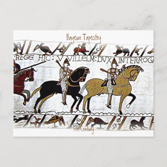 Carte postale Bayeux Tapestry a4 (Devant)