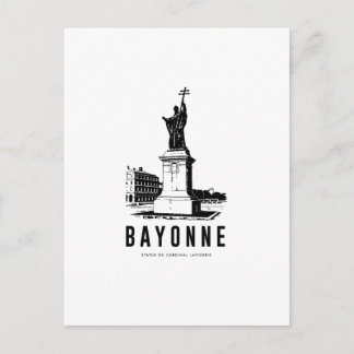 Carte Postale Bayonne Cathedrale SainteMarie Affiche Vintage N