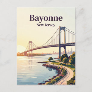Carte Postale Bayonne, New Jersey
