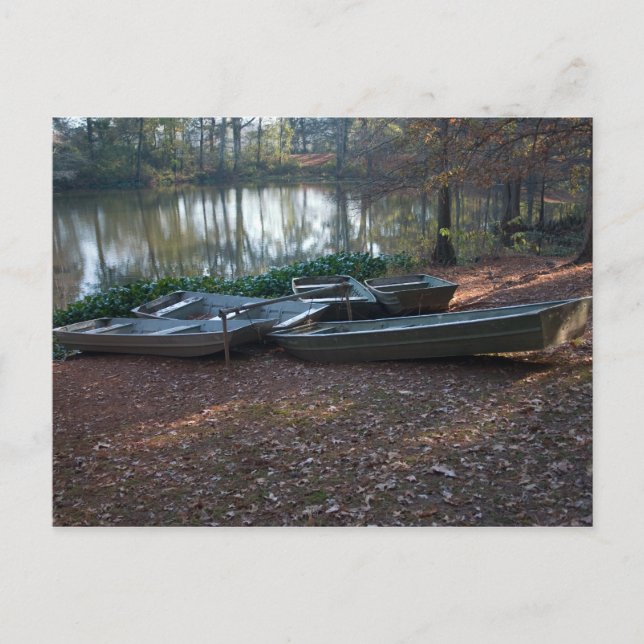Carte postale Bayou Boats (Devant)
