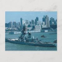 BB-61 "USS Iowa", port de New York, États-Unis