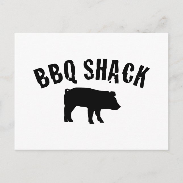 Carte Postale BBQ Shack (Devant)