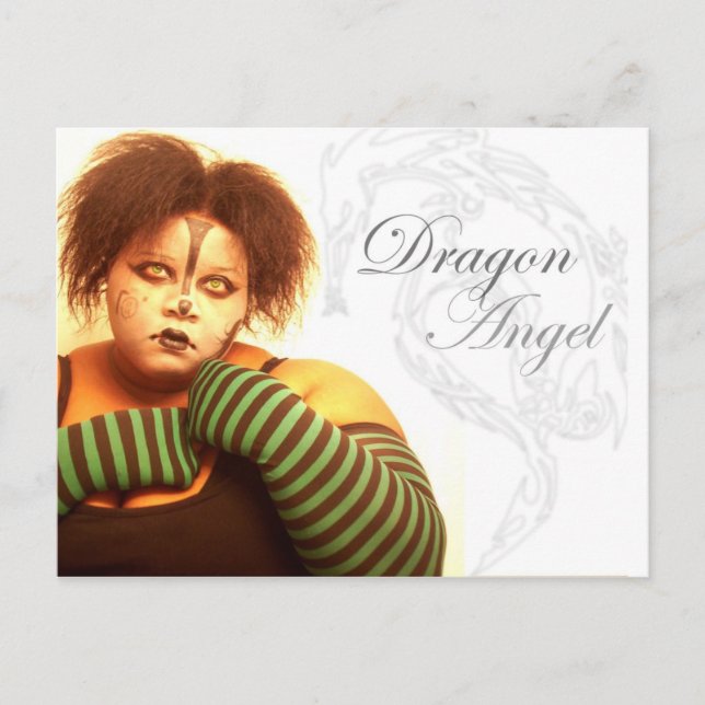 Carte Postale BBW Dragon Angel (Devant)
