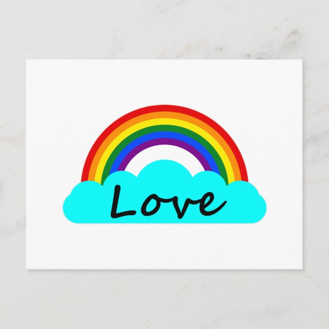 Carte Postale Be Kind - LGBT Rainbow (Devant)