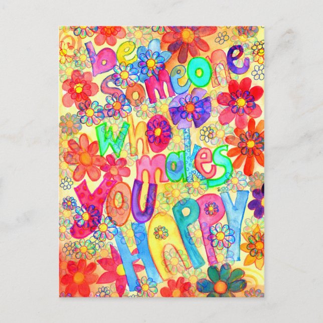 Carte Postale be someone oms makes (Devant)