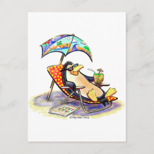 Carte Postale Beach Bum
