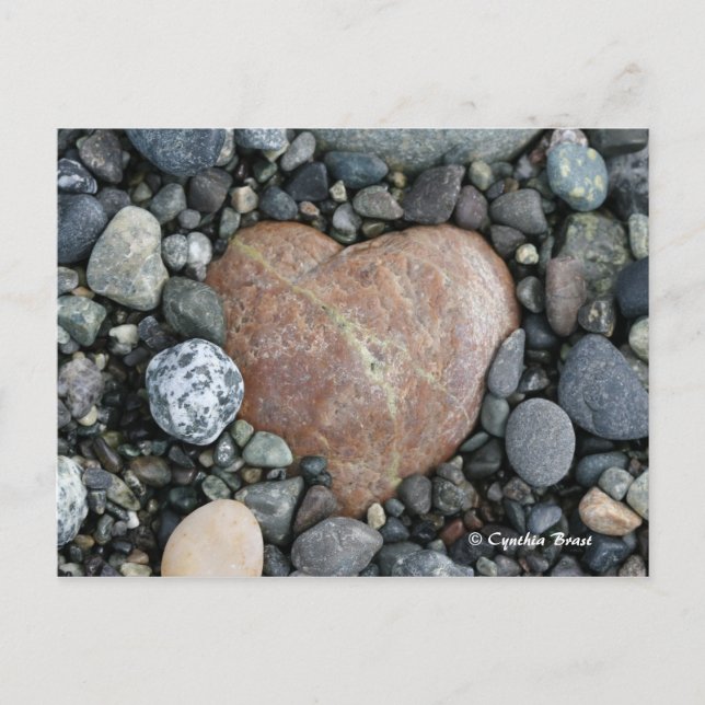 Carte Postale Beach Heart (Devant)