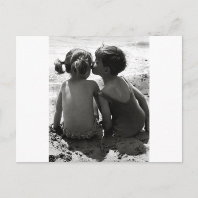 Carte Postale Beach Kiss (Devant)