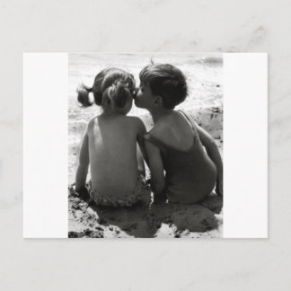 Carte Postale Beach Kiss