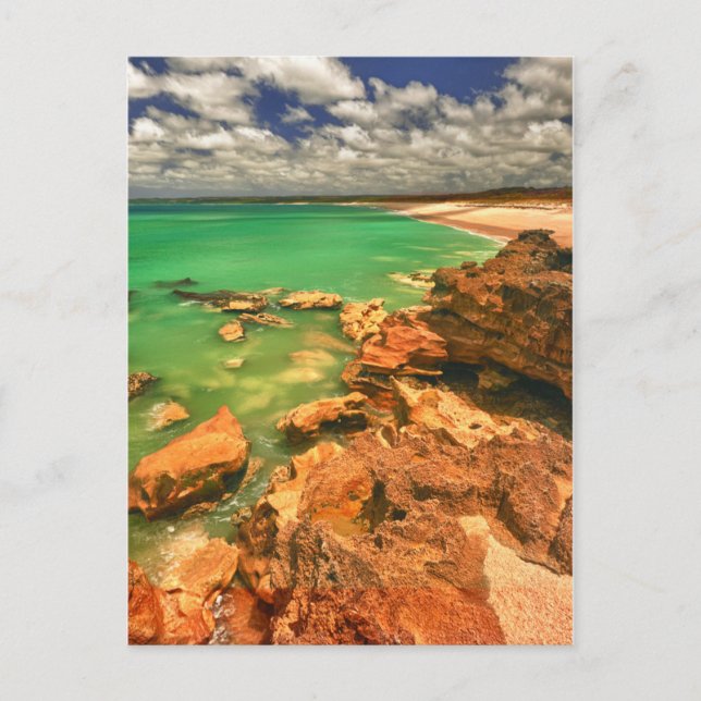 Carte Postale Beach Tasmania (Devant)