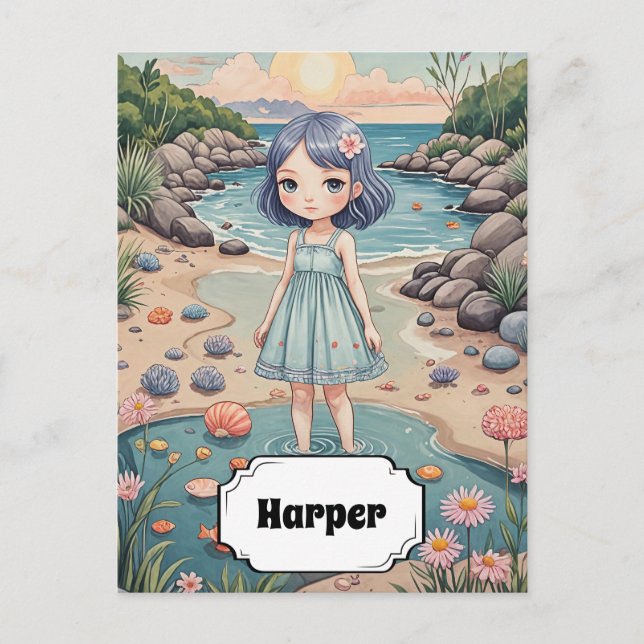 Carte Postale Beachcomber's Bliss Personnalisé (Devant)