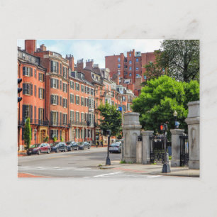 Carte postale Beacon Hill Boston Massachusetts