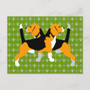 Carte Postale Beagle