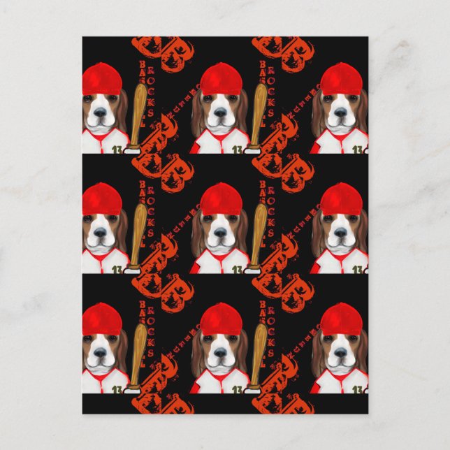 Carte Postale Beagle  (Devant)
