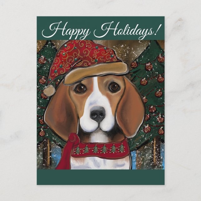 Carte Postale Beagle (Devant)