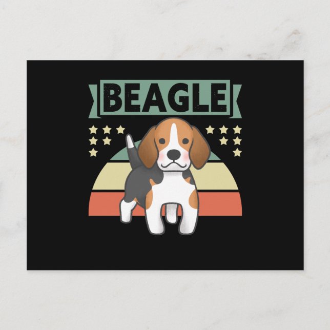 Carte Postale Beagle (homonymie) | Dog Owner (Devant)