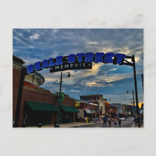 Carte Postale Beale Street