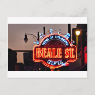 Carte Postale Beale Street