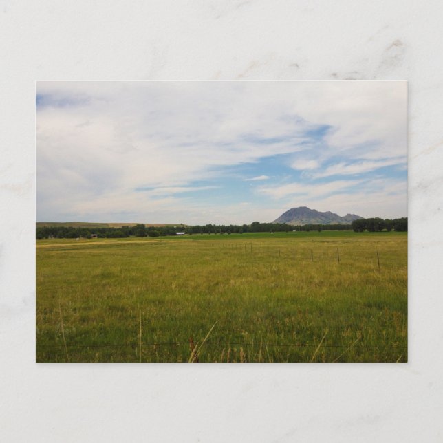 Carte Postale Bear Butte, Dakota du Sud (Devant)