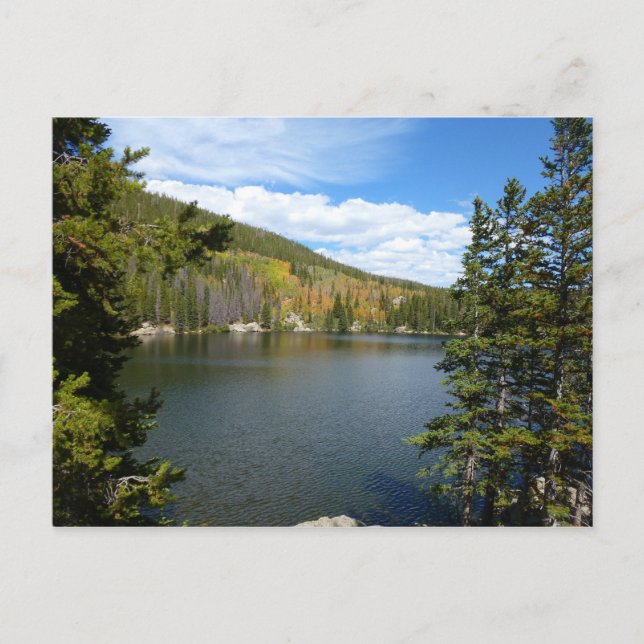 Carte Postale Bear Lake au parc national Rocky Mountain (Devant)