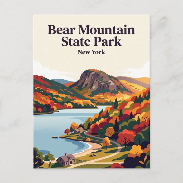 Carte Postale Bear Mountain State Park New York (Devant)