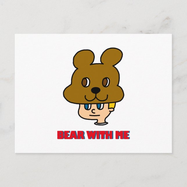 Carte postale Bear with Me (Devant)