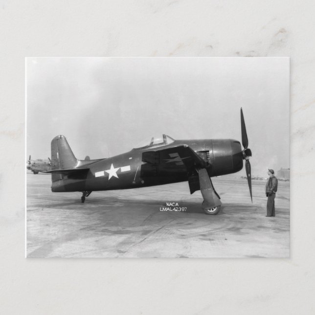 Carte Postale Bearcat de F8F (Devant)