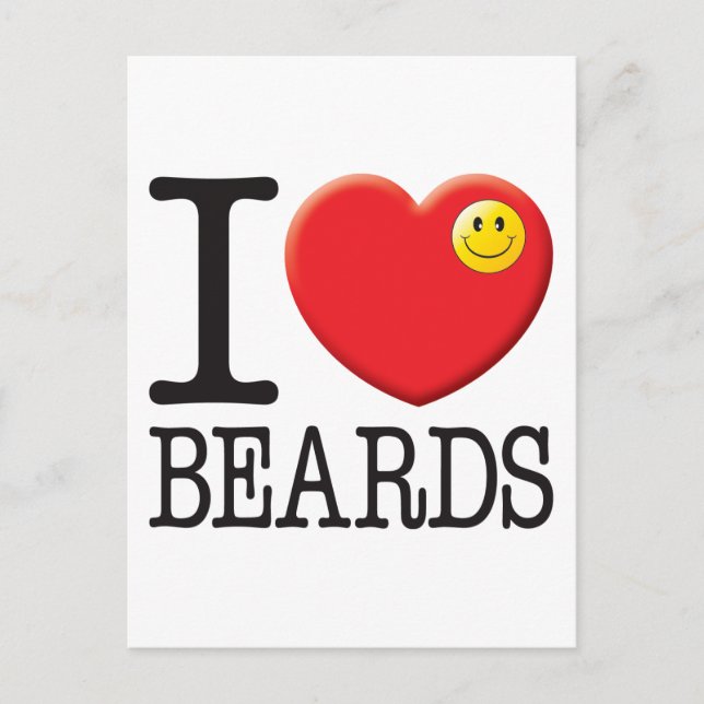 Carte Postale Beards Love (Devant)