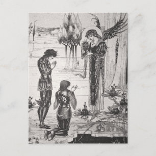 Carte postale Beardsley Holy Grail