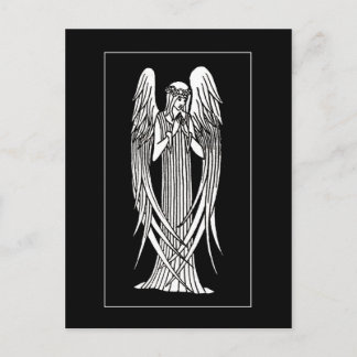Carte postale Beardsley Nouveau Angel