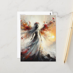 Carte Postale Beatiful Fairy sur l'imaginaire de montagne