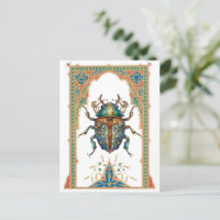 Beatle bleu steampunk orange