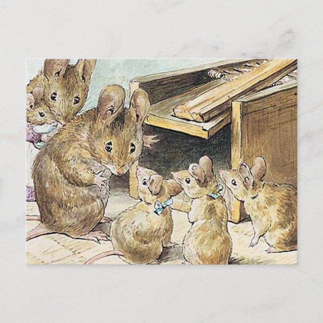 Carte Postale Beatrix Potter Children's Story Books (Devant)