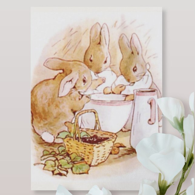 Carte Postale Beatrix Potter du conte de Pierre le lapin (Créateur téléchargé)