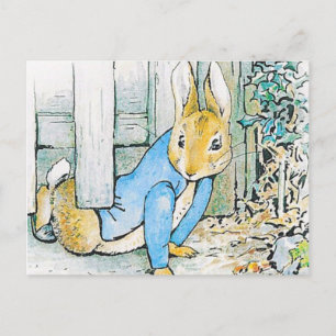 Carte Postale Beatrix Potter - Illustration de lapin