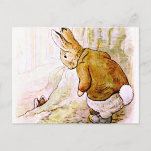Carte Postale Beatrix Potter - Illustration de lapin