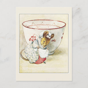Carte Postale Beatrix Potter, Lady Mouse, Teup