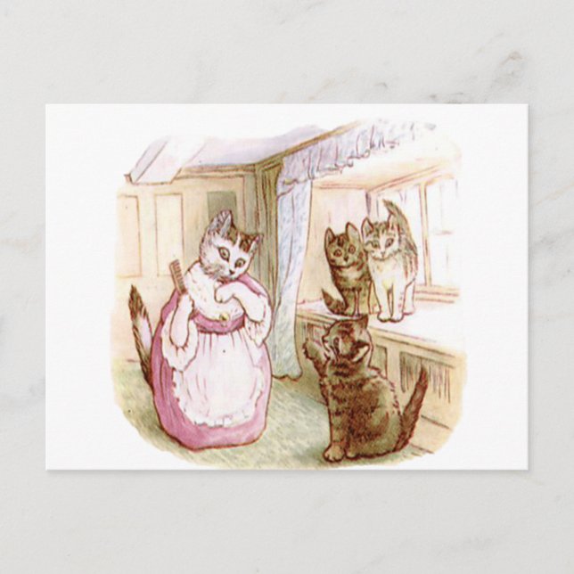 Carte Postale Beatrix Potter, Livres d'histoire pour enfants, Ki (Devant)