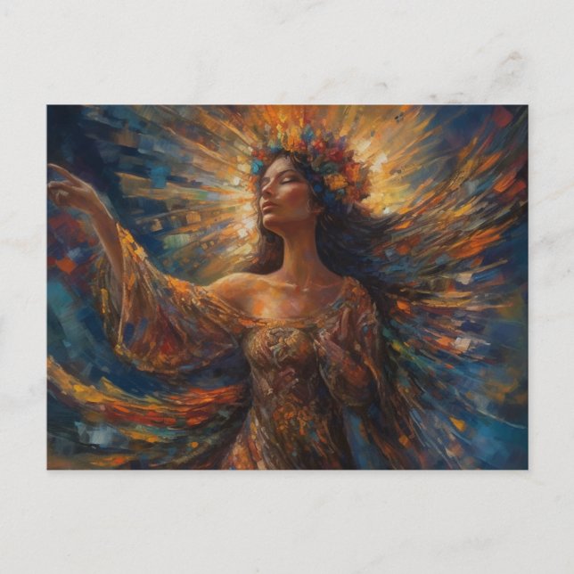 Carte Postale Beau ange (Devant)