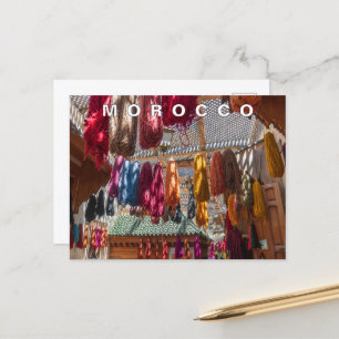 Carte Postale Beau Artisanat Marocain Coloré