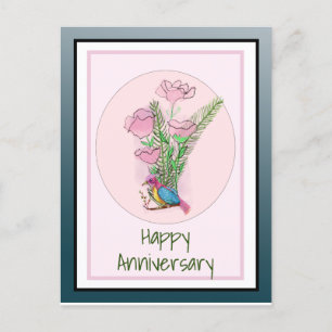 Carte Postale Beau Cadeau Personnalisé pour Femme Anniversaire d