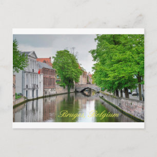 Carte Postale Beau canal Bruge