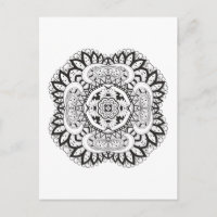 Beau Carré Déco Doodle