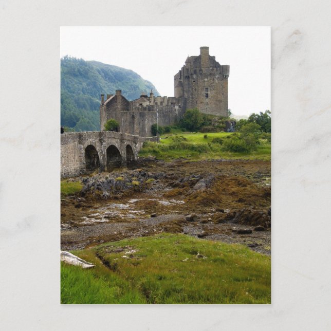 Carte Postale Beau château Eileen Donan à Western Dornie 2 (Devant)