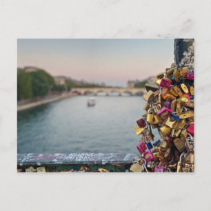 Carte Postale Beau Ciel du Soir à Paris