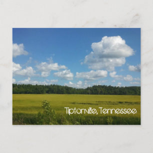 Carte Postale Beau Ciel sur Tiptonville
