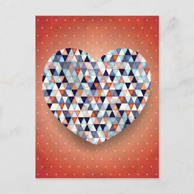 Carte Postale Beau Coeur (Devant)