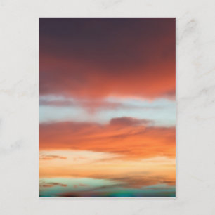 Carte Postale Beau coucher de soleil