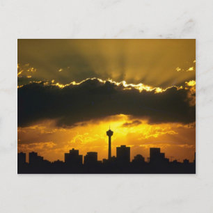 Carte Postale Beau coucher de soleil : Coucher de soleil de Calg