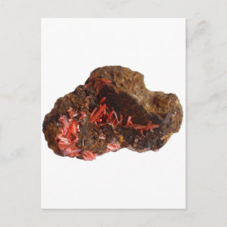 Carte Postale Beau Cristal Crocoite !